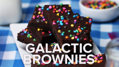 Γαλαξιακές συνταγές Brownies