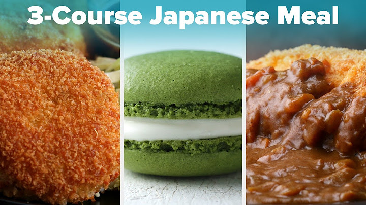 Γεύμα 3 πιάτων ιαπωνικής έμπνευσης