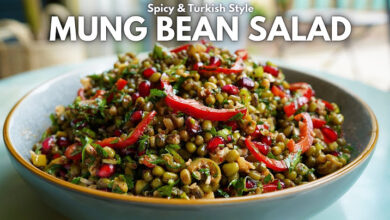 Συνταγή για σαλάτα Mung Bean